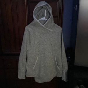 Ladies XXL sweatshirt speckled tan
